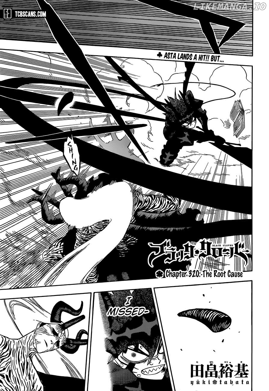 Black Clover chapter 320 image 01